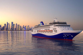 Imagen de Crucero Celestyal One por el Golfo Arábigo desde Doha